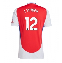 Maillot de football Réplique Arsenal Jurrien Timber #12 Domicile 2024-25 Manche Courte