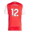 Maillot de football Réplique Arsenal Jurrien Timber #12 Domicile 2025-26 Manche Courte