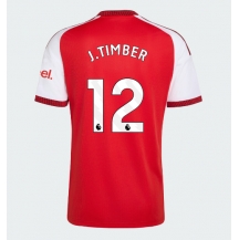 Maillot de football Réplique Arsenal Jurrien Timber #12 Domicile 2026-27 Manche Courte