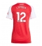Maillot de football Réplique Arsenal Jurrien Timber #12 Domicile Femme 2025-26 Manche Courte