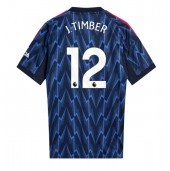 Maillot de football Réplique Arsenal Jurrien Timber #12 Extérieur 2025-26 Manche Courte