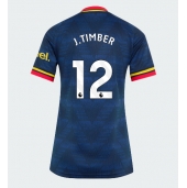 Maillot de football Réplique Arsenal Jurrien Timber #12 Extérieur Femme 2026-27 Manche Courte