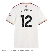 Maillot de football Réplique Arsenal Jurrien Timber #12 Troisième 2025-26 Manche Courte