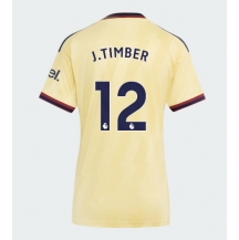 Maillot de football Réplique Arsenal Jurrien Timber #12 Troisième Femme 2026-27 Manche Courte