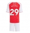 Maillot de football Réplique Arsenal Kai Havertz #29 Domicile Enfant 2025-26 Manche Courte (+ Pantalon court)