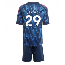 Maillot de football Réplique Arsenal Kai Havertz #29 Extérieur Enfant 2025-26 Manche Courte (+ Pantalon court)