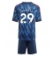 Maillot de football Réplique Arsenal Kai Havertz #29 Extérieur Enfant 2025-26 Manche Courte (+ Pantalon court)