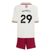 Maillot de football Réplique Arsenal Kai Havertz #29 Troisième Enfant 2025-26 Manche Courte (+ Pantalon court)