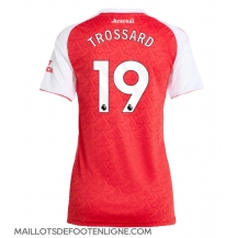 Maillot de football Réplique Arsenal Leandro Trossard #19 Domicile Femme 2025-26 Manche Courte
