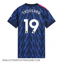 Maillot de football Réplique Arsenal Leandro Trossard #19 Extérieur Femme 2025-26 Manche Courte