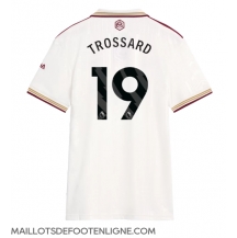 Maillot de football Réplique Arsenal Leandro Trossard #19 Troisième Femme 2025-26 Manche Courte