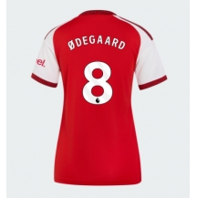 Maillot de football Réplique Arsenal Martin Odegaard #8 Domicile Femme 2026-27 Manche Courte