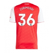 Maillot de football Réplique Arsenal Martin Zubimendi #36 Domicile 2025-26 Manche Courte