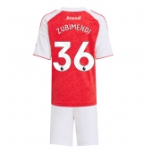 Maillot de football Réplique Arsenal Martin Zubimendi #36 Domicile Enfant 2025-26 Manche Courte (+ Pantalon court)