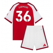 Maillot de football Réplique Arsenal Martin Zubimendi #36 Domicile Enfant 2026-27 Manche Courte (+ Pantalon court)