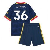 Maillot de football Réplique Arsenal Martin Zubimendi #36 Extérieur Enfant 2026-27 Manche Courte (+ Pantalon court)
