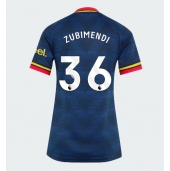Maillot de football Réplique Arsenal Martin Zubimendi #36 Extérieur Femme 2026-27 Manche Courte