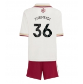 Maillot de football Réplique Arsenal Martin Zubimendi #36 Troisième Enfant 2025-26 Manche Courte (+ Pantalon court)