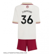 Maillot de football Réplique Arsenal Martin Zubimendi #36 Troisième Enfant 2025-26 Manche Courte (+ Pantalon court)