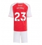 Maillot de football Réplique Arsenal Mikel Merino #23 Domicile Enfant 2025-26 Manche Courte (+ Pantalon court)