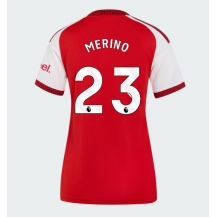 Maillot de football Réplique Arsenal Mikel Merino #23 Domicile Femme 2026-27 Manche Courte