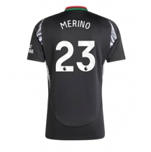 Maillot de football Réplique Arsenal Mikel Merino #23 Extérieur 2024-25 Manche Courte