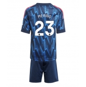 Maillot de football Réplique Arsenal Mikel Merino #23 Extérieur Enfant 2025-26 Manche Courte (+ Pantalon court)