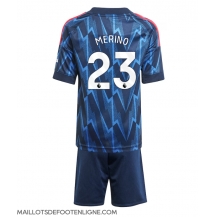 Maillot de football Réplique Arsenal Mikel Merino #23 Extérieur Enfant 2025-26 Manche Courte (+ Pantalon court)