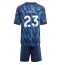 Maillot de football Réplique Arsenal Mikel Merino #23 Extérieur Enfant 2025-26 Manche Courte (+ Pantalon court)