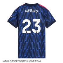 Maillot de football Réplique Arsenal Mikel Merino #23 Extérieur Femme 2025-26 Manche Courte