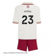 Maillot de football Réplique Arsenal Mikel Merino #23 Troisième Enfant 2025-26 Manche Courte (+ Pantalon court)