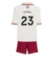 Maillot de football Réplique Arsenal Mikel Merino #23 Troisième Enfant 2025-26 Manche Courte (+ Pantalon court)