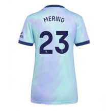 Maillot de football Réplique Arsenal Mikel Merino #23 Troisième Femme 2024-25 Manche Courte