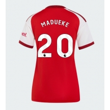 Maillot de football Réplique Arsenal Noni Madueke #20 Domicile Femme 2026-27 Manche Courte