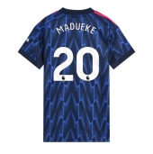 Maillot de football Réplique Arsenal Noni Madueke #20 Extérieur Femme 2025-26 Manche Courte