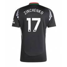 Maillot de football Réplique Arsenal Oleksandr Zinchenko #17 Extérieur 2024-25 Manche Courte