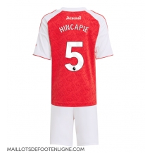 Maillot de football Réplique Arsenal Piero Hincapie #5 Domicile Enfant 2025-26 Manche Courte (+ Pantalon court)