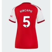 Maillot de football Réplique Arsenal Piero Hincapie #5 Domicile Femme 2026-27 Manche Courte