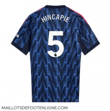 Maillot de football Réplique Arsenal Piero Hincapie #5 Extérieur 2025-26 Manche Courte