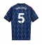 Maillot de football Réplique Arsenal Piero Hincapie #5 Extérieur 2025-26 Manche Courte
