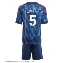 Maillot de football Réplique Arsenal Piero Hincapie #5 Extérieur Enfant 2025-26 Manche Courte (+ Pantalon court)