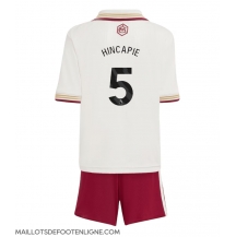 Maillot de football Réplique Arsenal Piero Hincapie #5 Troisième Enfant 2025-26 Manche Courte (+ Pantalon court)