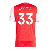 Maillot de football Réplique Arsenal Riccardo Calafiori #33 Domicile 2025-26 Manche Courte