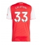 Maillot de football Réplique Arsenal Riccardo Calafiori #33 Domicile 2025-26 Manche Courte