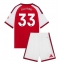 Maillot de football Réplique Arsenal Riccardo Calafiori #33 Domicile Enfant 2026-27 Manche Courte (+ Pantalon court)