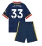 Maillot de football Réplique Arsenal Riccardo Calafiori #33 Extérieur Enfant 2026-27 Manche Courte (+ Pantalon court)