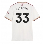 Maillot de football Réplique Arsenal Riccardo Calafiori #33 Troisième 2025-26 Manche Courte