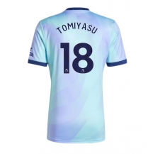 Maillot de football Réplique Arsenal Takehiro Tomiyasu #18 Troisième 2024-25 Manche Courte