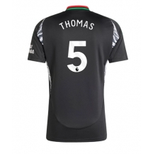 Maillot de football Réplique Arsenal Thomas Partey #5 Extérieur 2024-25 Manche Courte