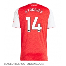 Maillot de football Réplique Arsenal Viktor Gyokeres #14 Domicile 2025-26 Manche Courte